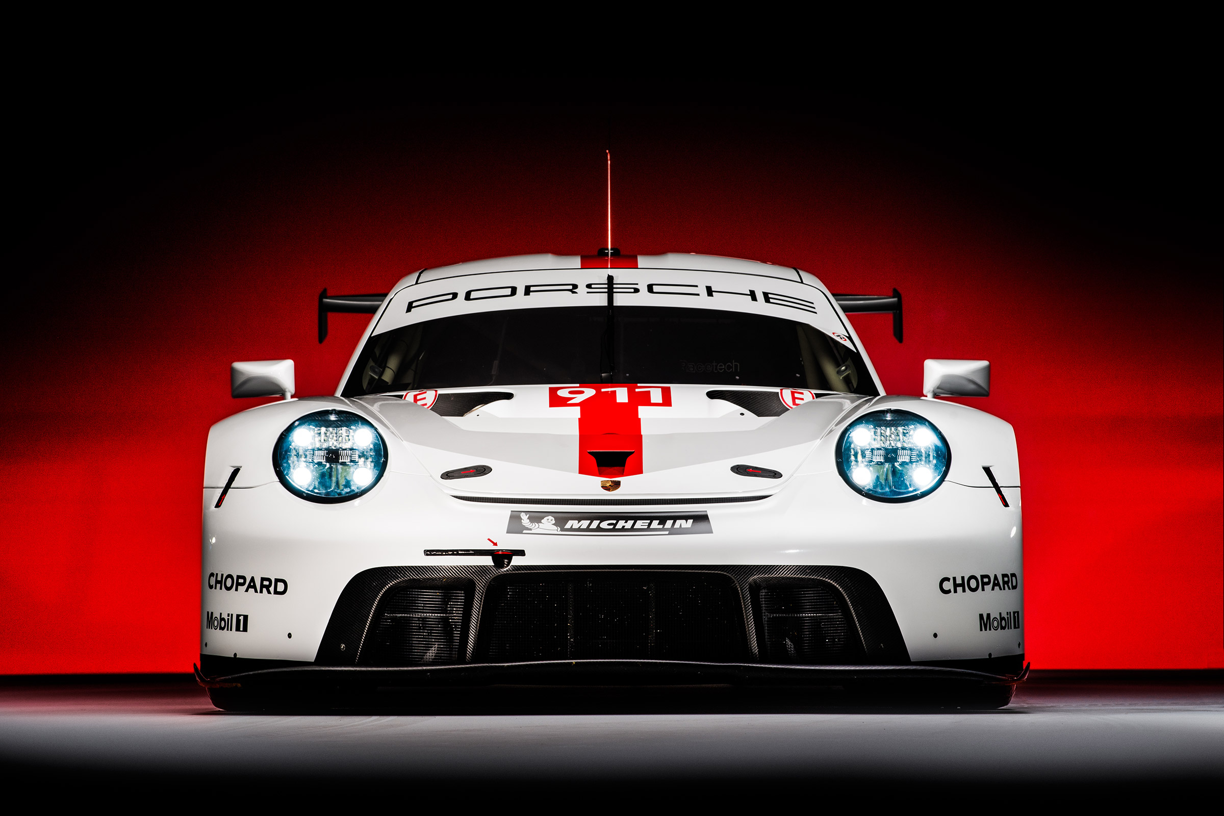 Porsche 911 RSR - nose