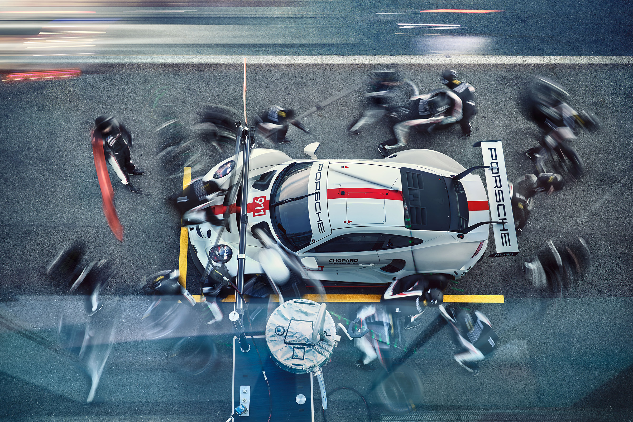 Porsche 911 RSR - top