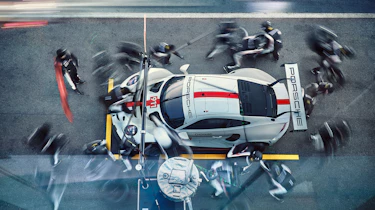 Porsche 911 RSR - top