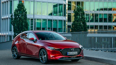 New Mazda 3 Skyactiv-X 2019 review front