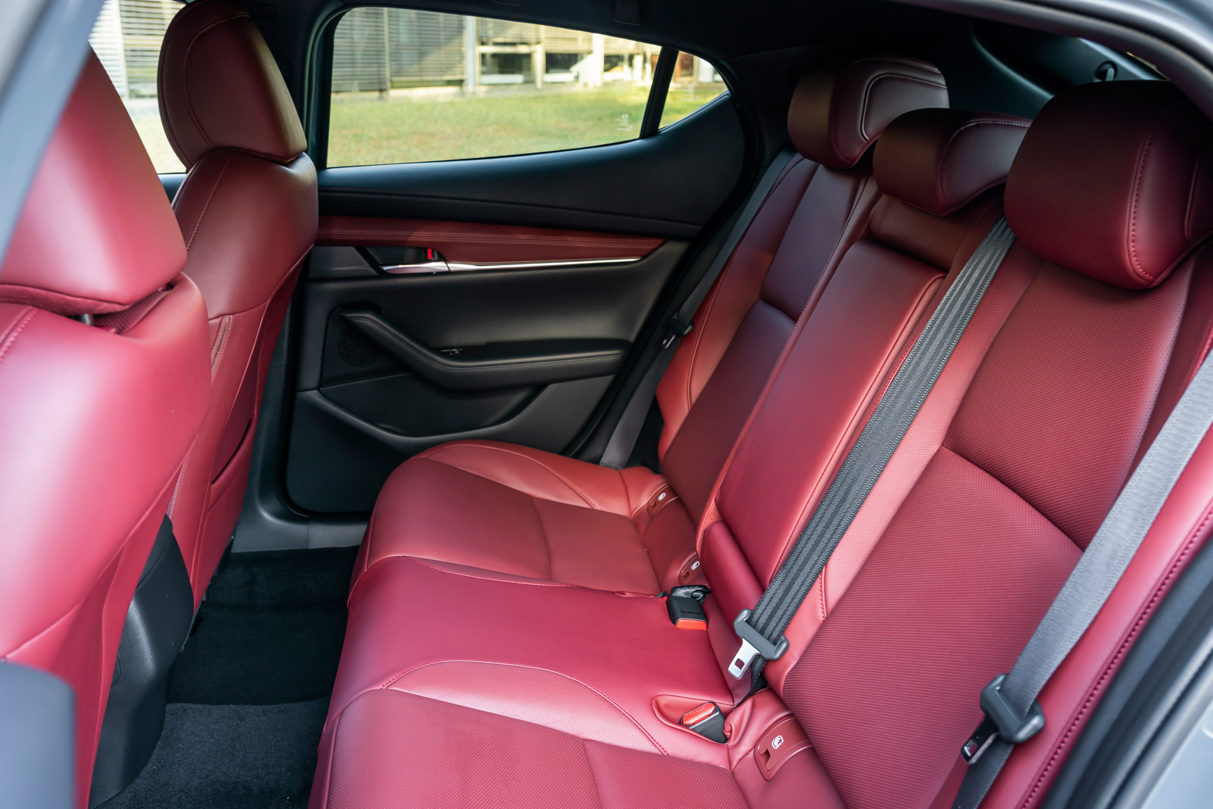 New Mazda 3 Skyactiv-X 2019 review rear seats