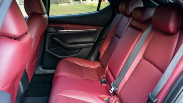 New Mazda 3 Skyactiv-X 2019 review rear seats