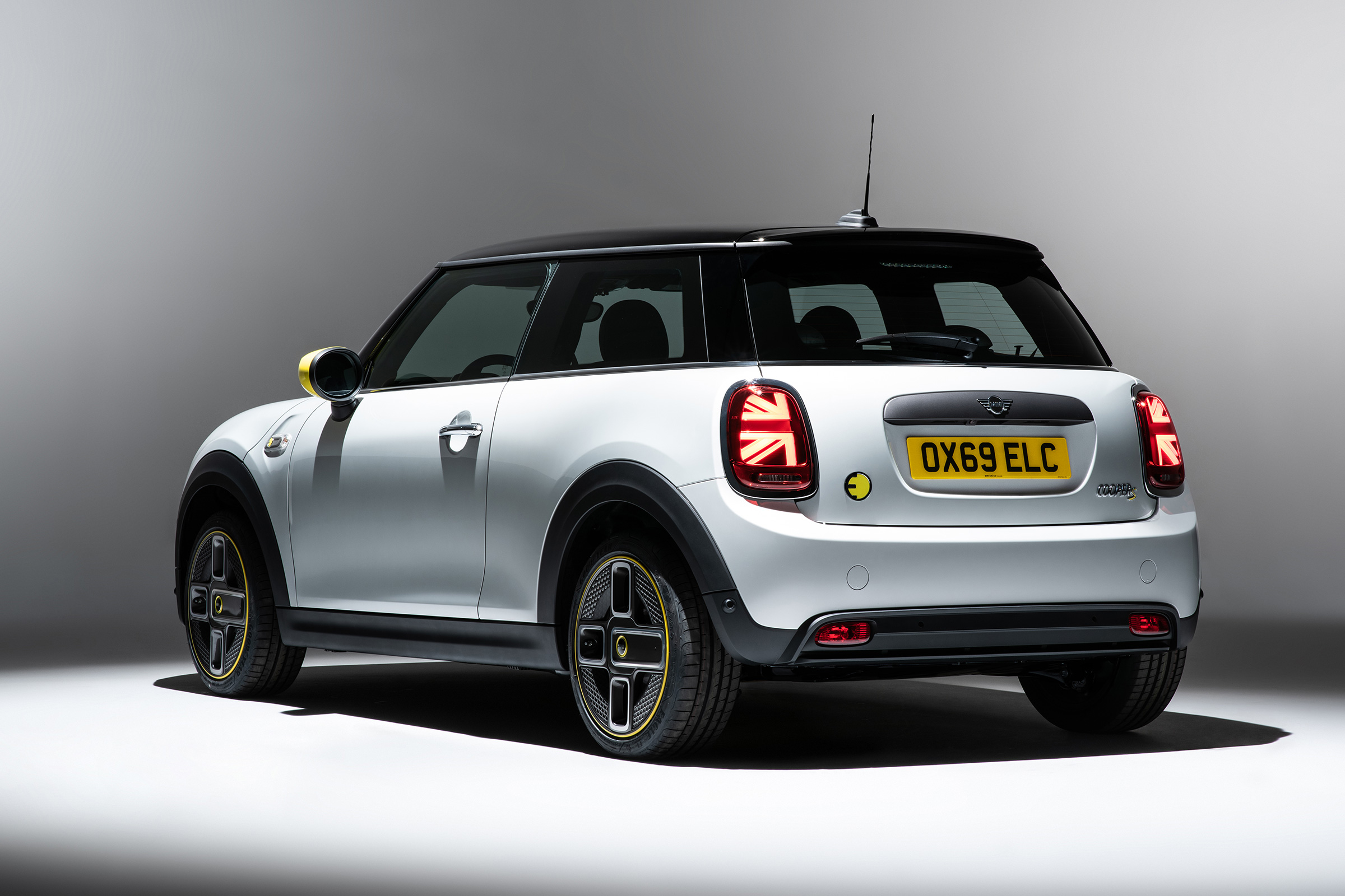 Mini Electric rear three quarters 