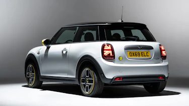 Mini Electric rear three quarters