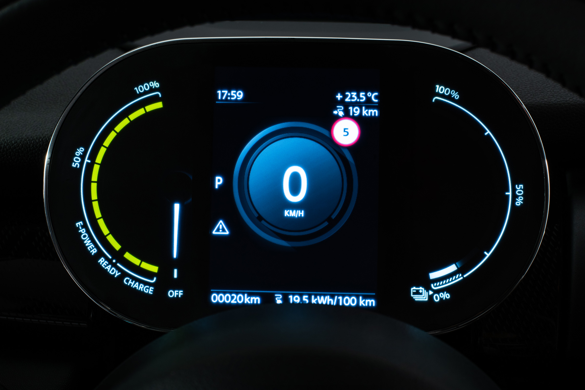 Mini Electric dash