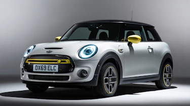 Mini Electric front three quarters