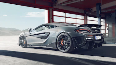 Novitec McLaren 600LT rear three quarters