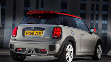 Mini John Cooper Works hatch 2019 facelift rear static