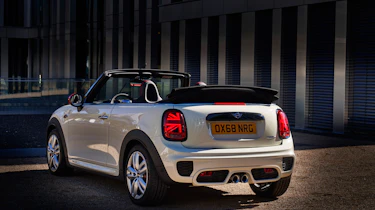 Mini John Cooper Works convertible 2019 facelift rear static