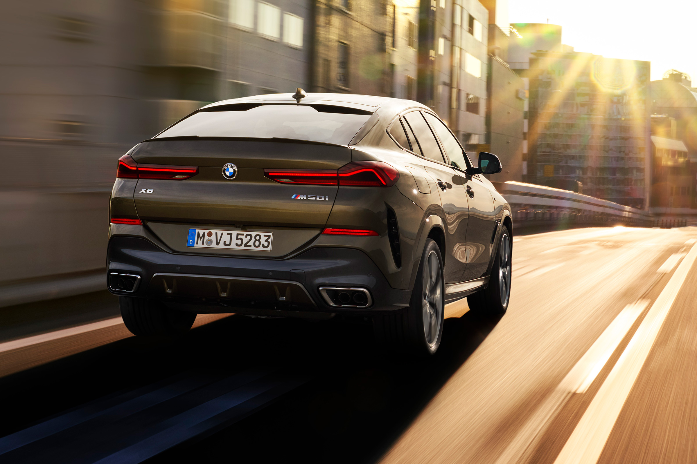 New BMW X6 rear