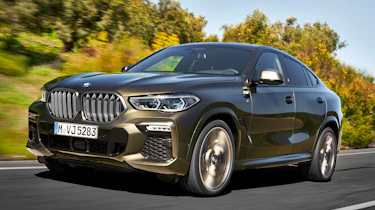 New BMW X6 front