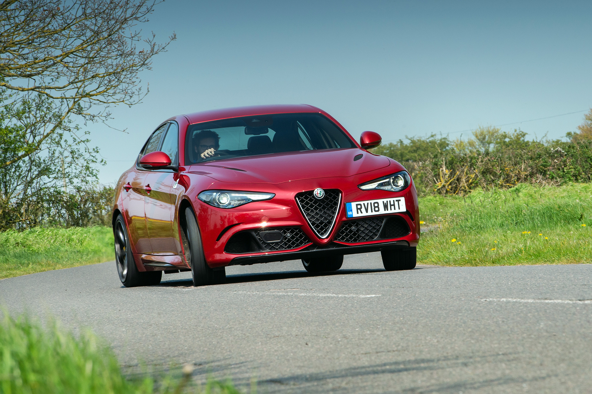 Alfa Romeo Giulia Quadrifoglio front
