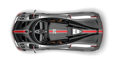 Pagani Huayra BC Roadster top