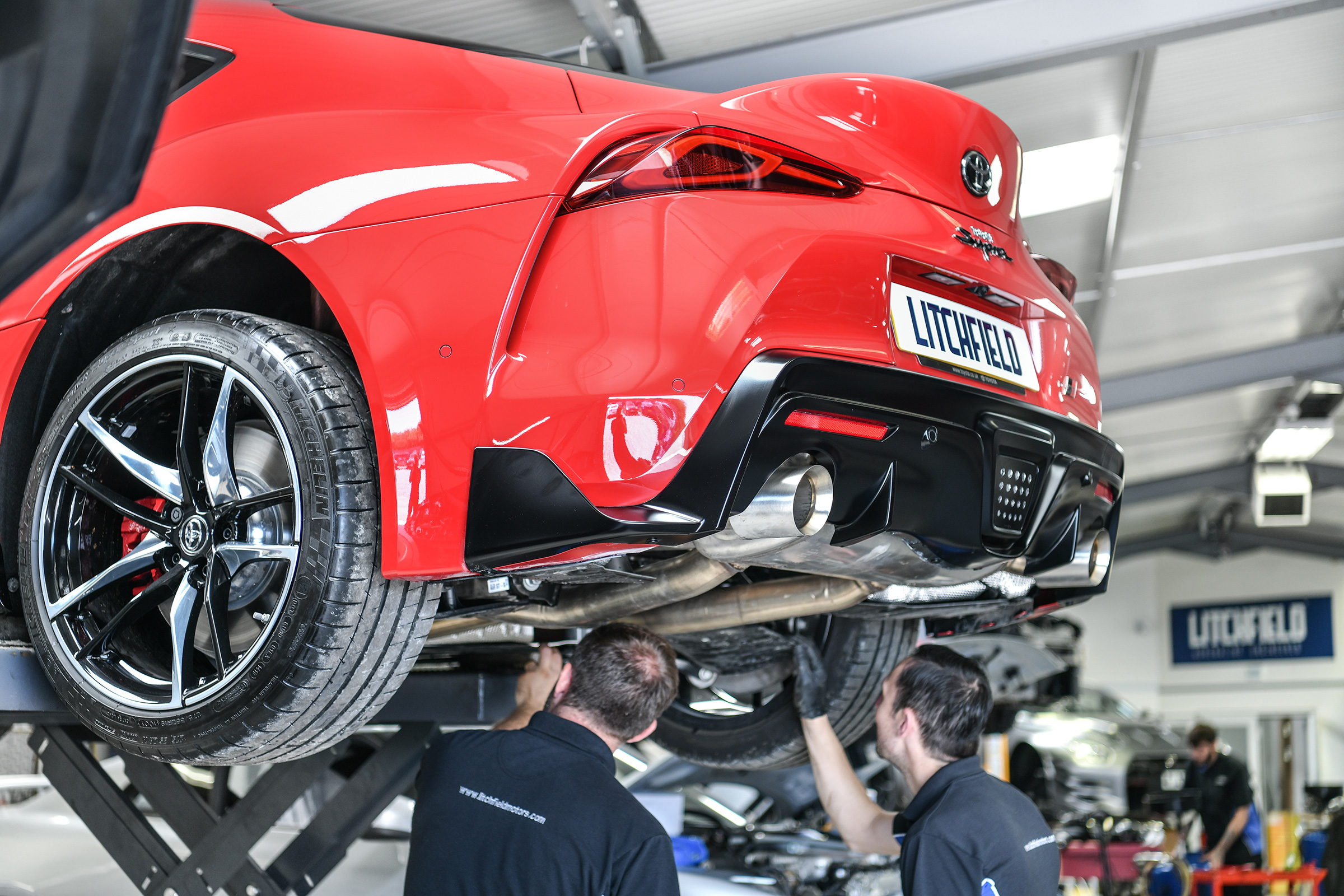 Litchfield Toyota Supra workshop
