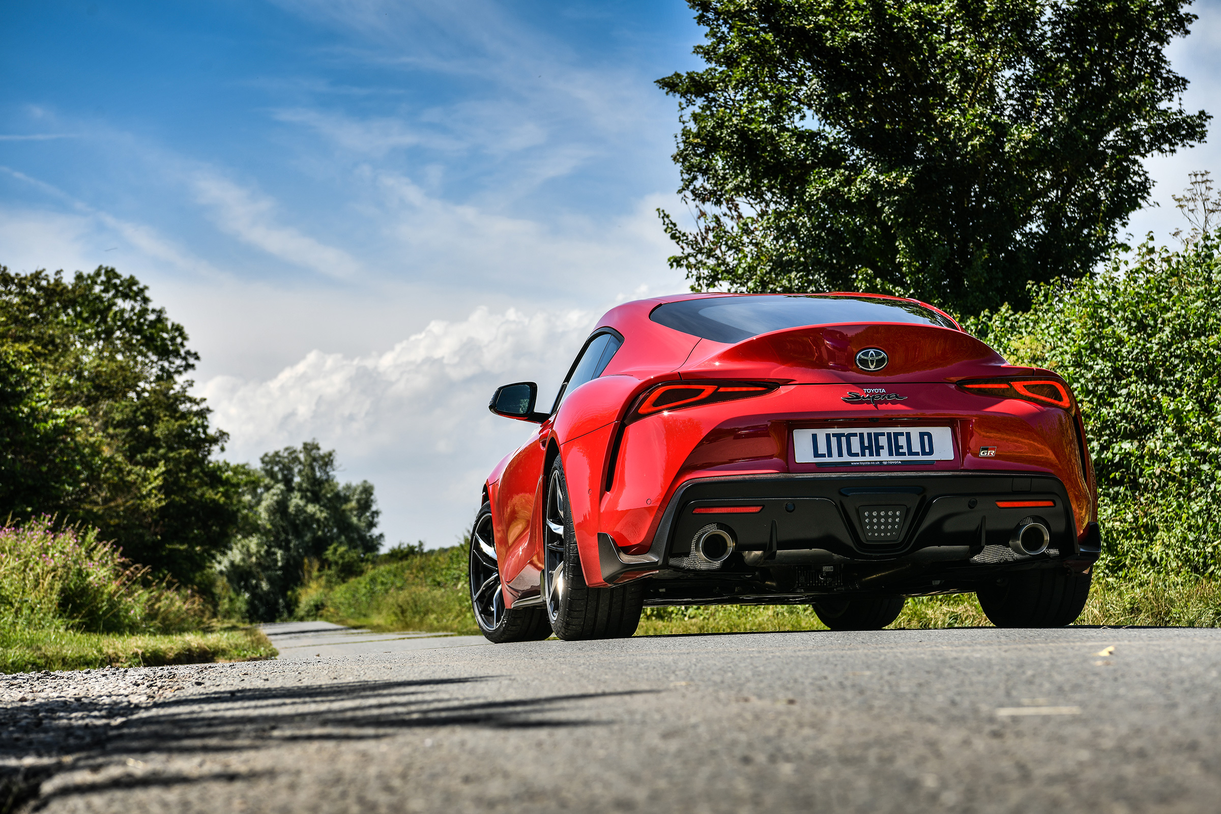 Litchfield Toyota Supra rear static