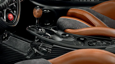 Pagani Huayra BC Roadster gear stick
