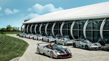 Pagani Huayra BC Roadster front