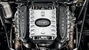 Pagani Huayra BC Roadster engine
