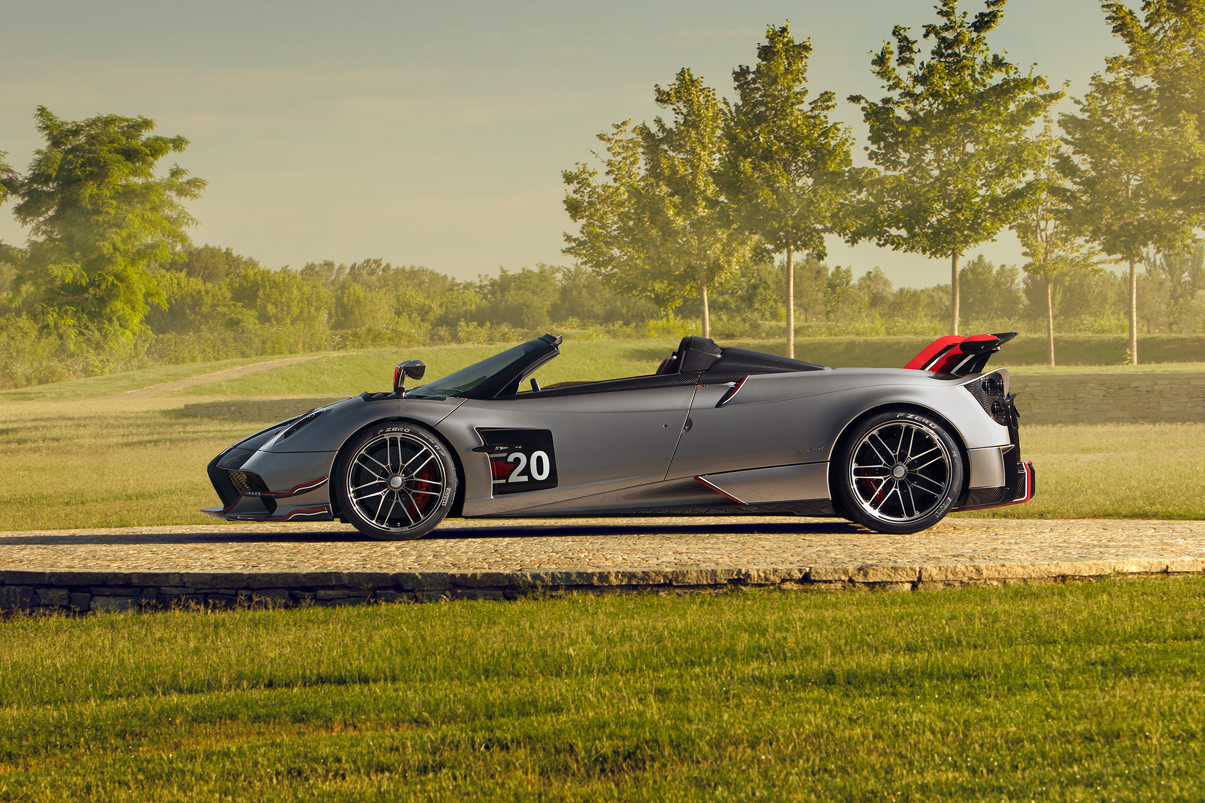 Pagani Huayra BC Roadster side