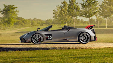 Pagani Huayra BC Roadster side