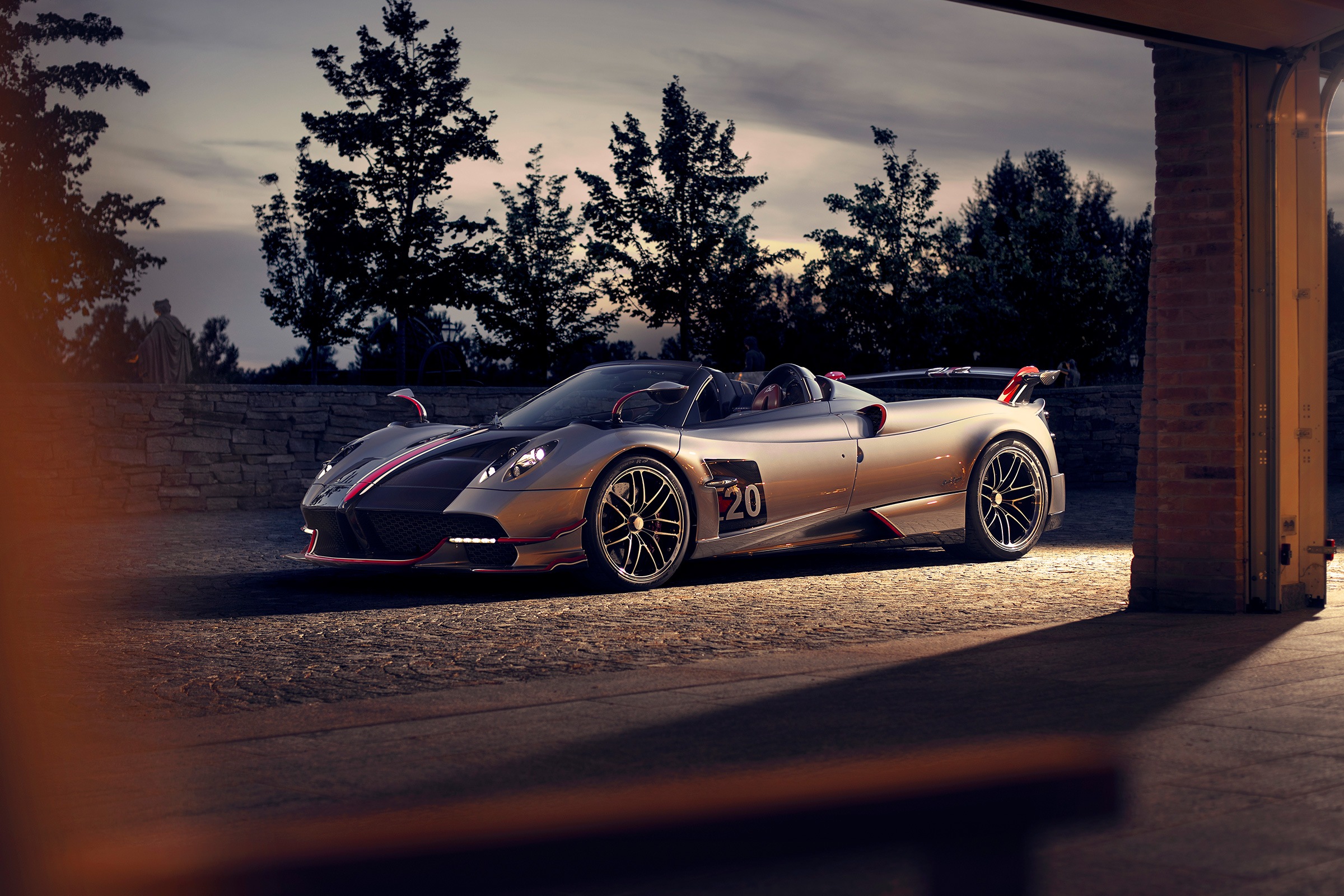 Pagani Huayra BC Roadster front