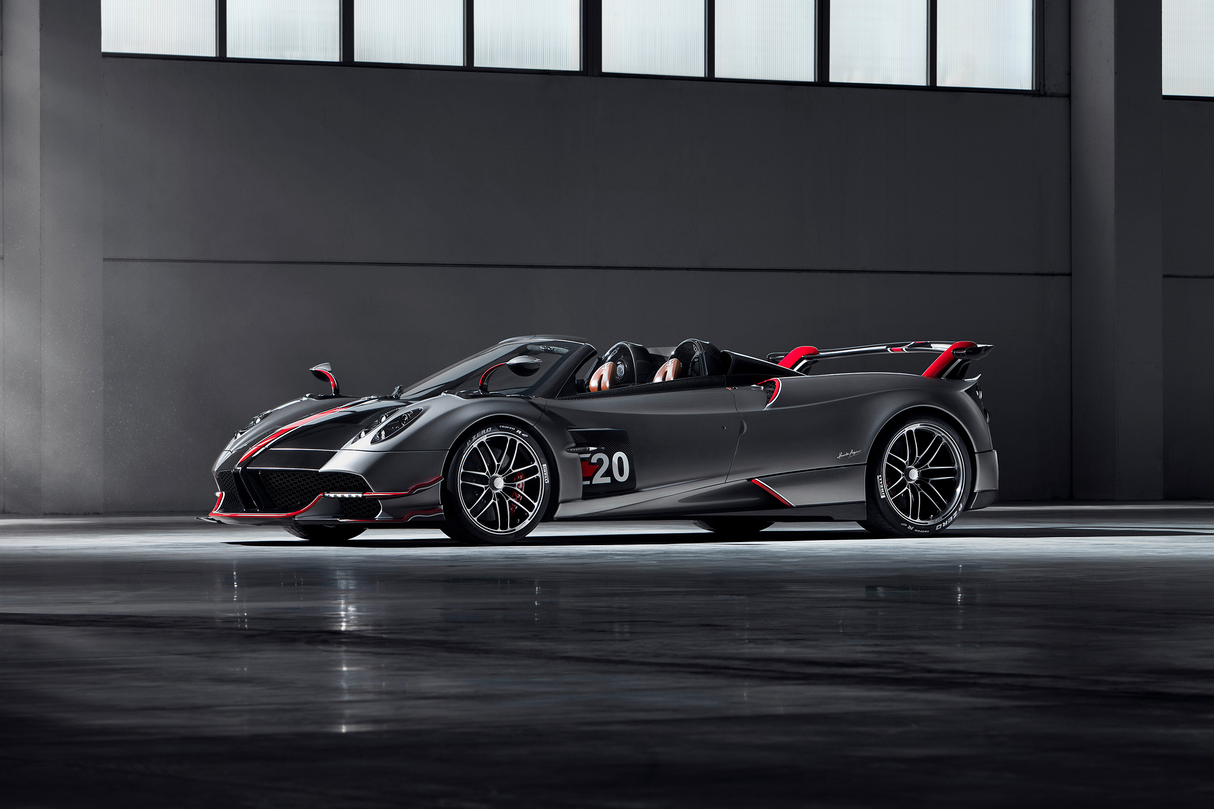 Pagani Huayra BC Roadster front