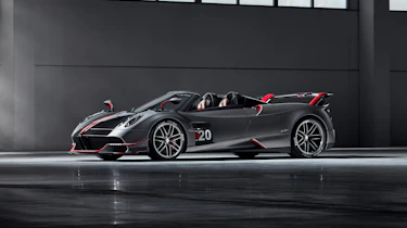 Pagani Huayra BC Roadster front