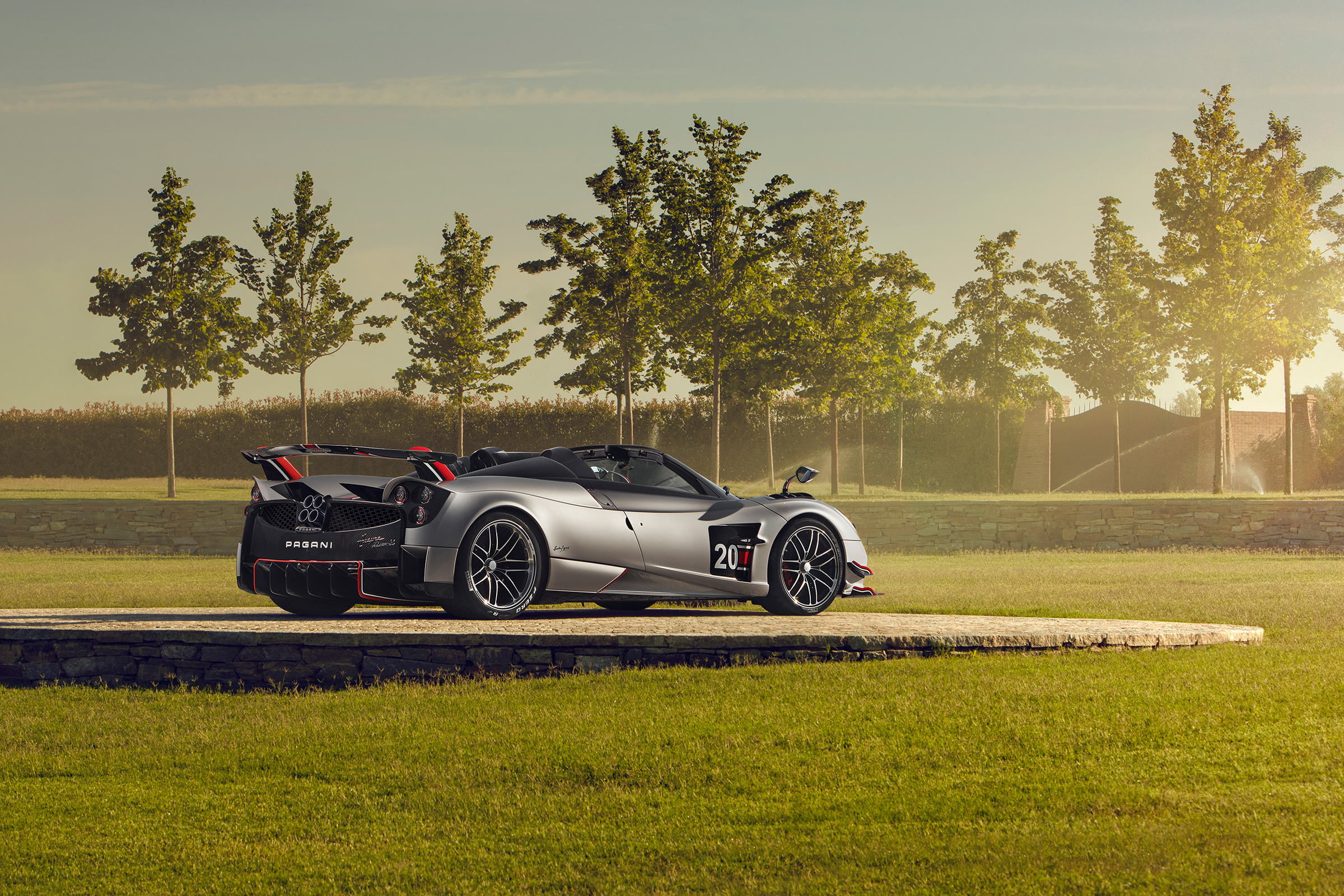 Pagani Huayra BC Roadster rear
