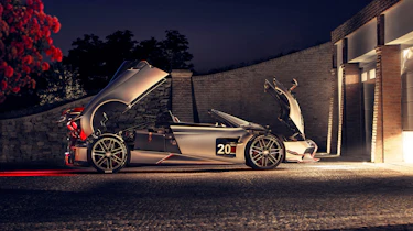 Pagani Huayra BC Roadster side