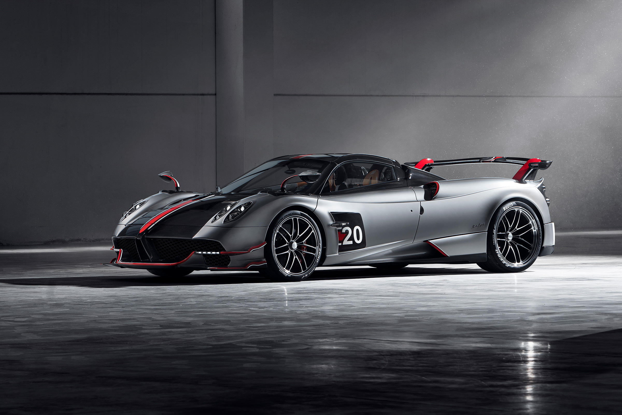 Pagani Huayra BC Roadster front three quarters