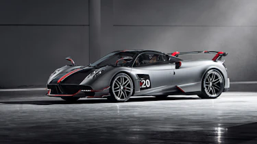 Pagani Huayra BC Roadster front three quarters