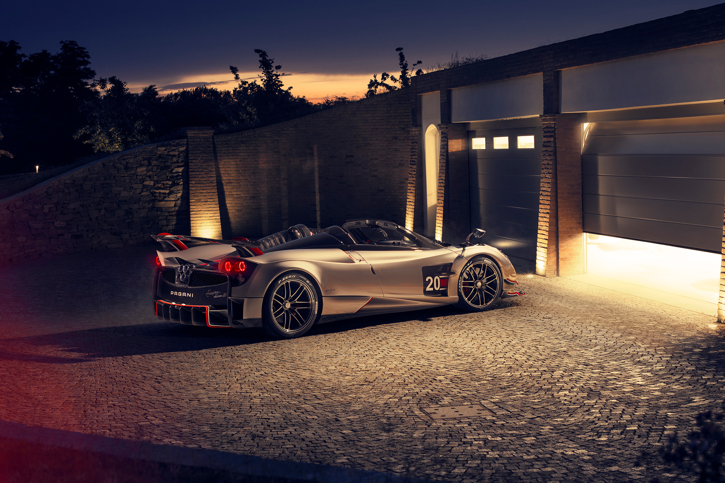 Pagani Huayra BC Roadster rear