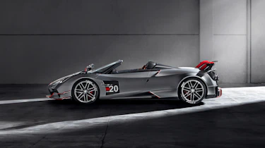 Pagani Huayra BC Roadster side