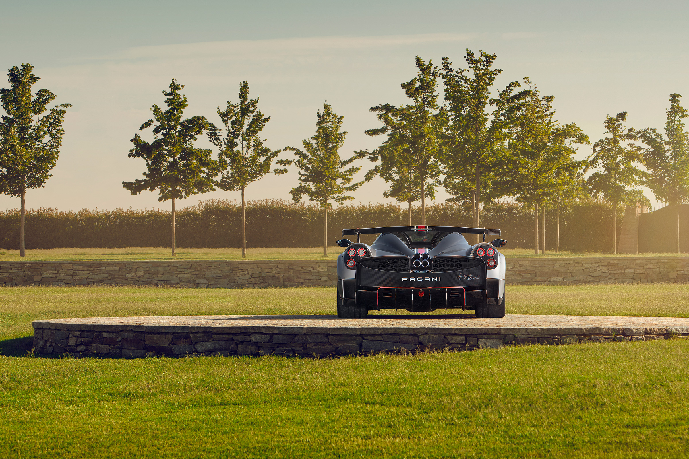 Pagani Huayra BC Roadster rear