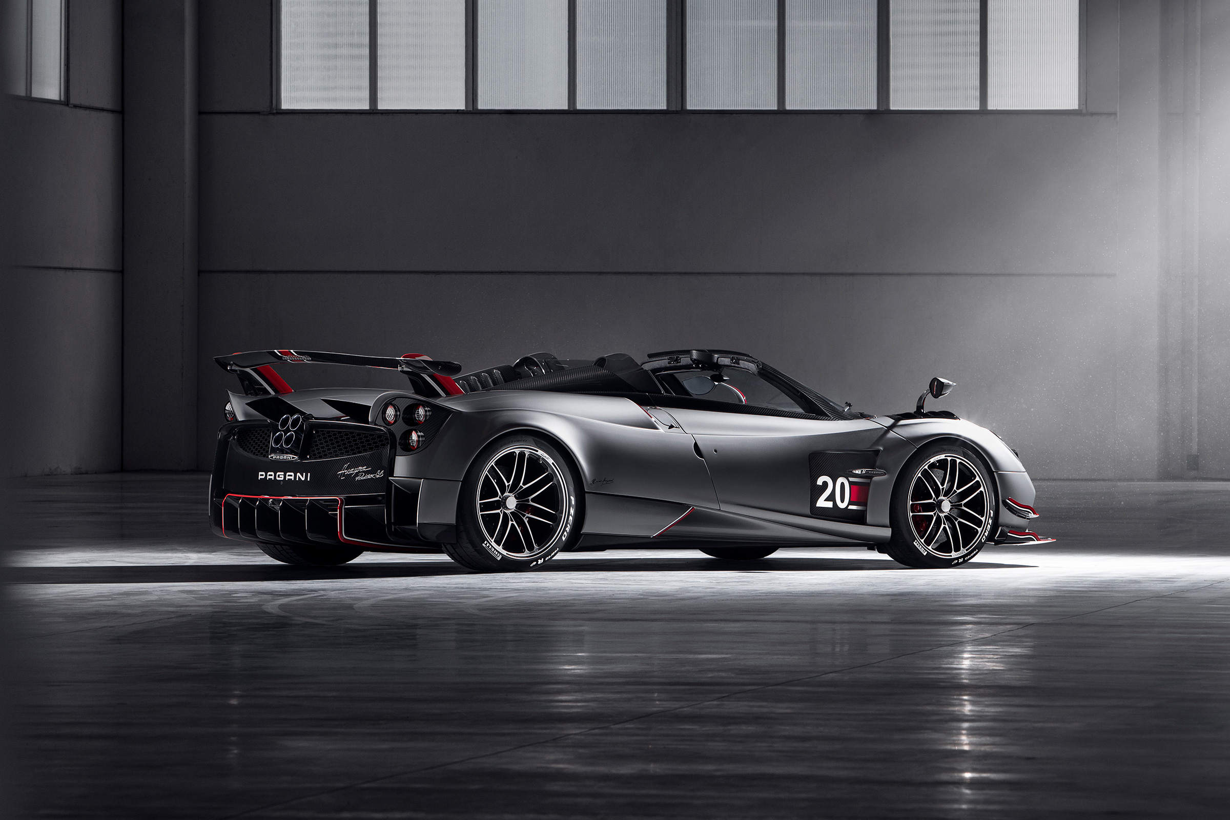 Pagani Huayra BC Roadster rear