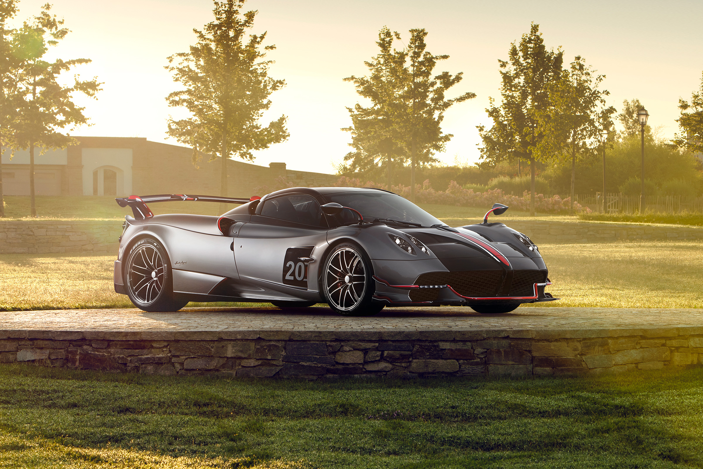 Pagani Huayra BC Roadster front