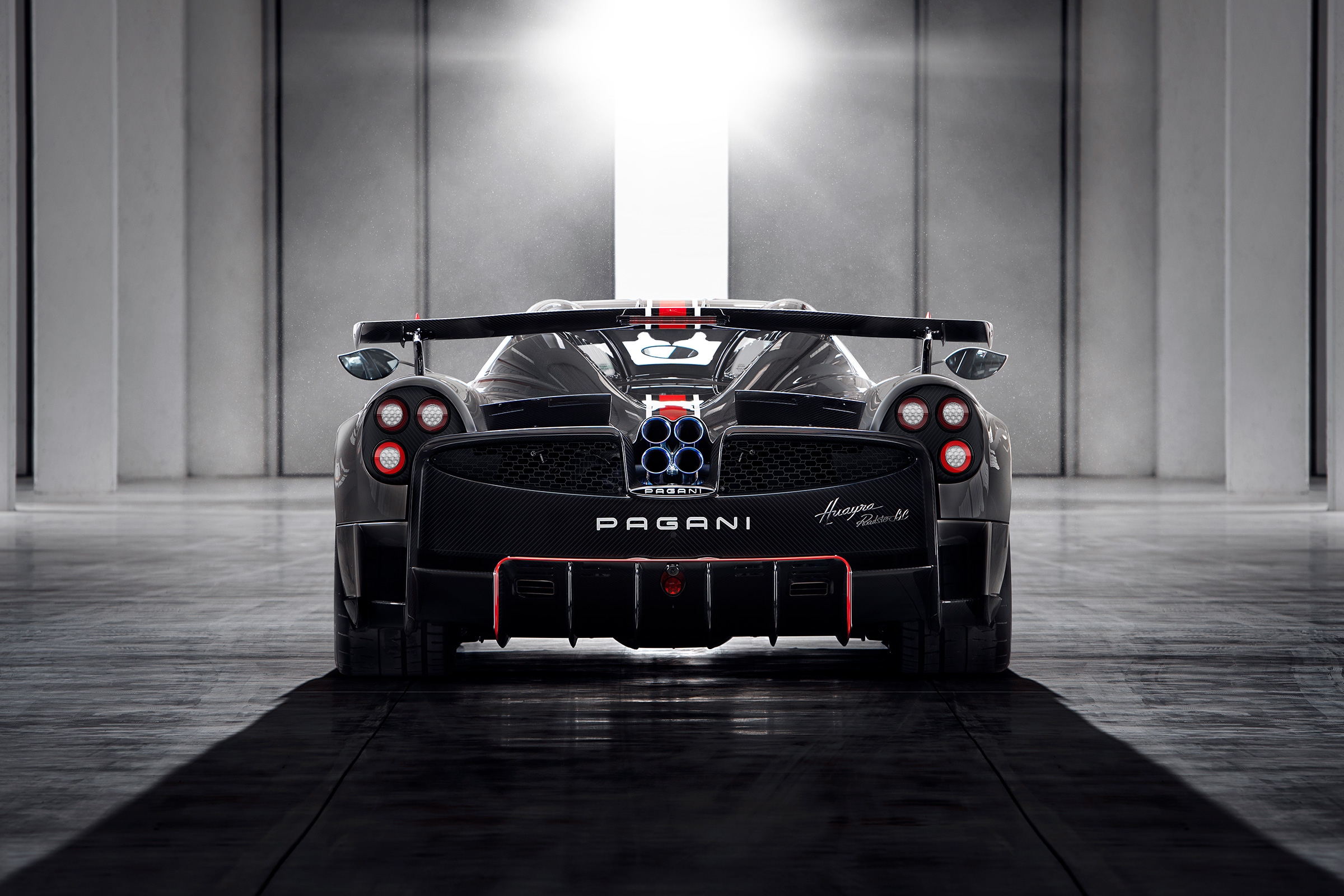 Pagani Huayra BC Roadster rear