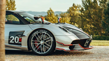 Pagani Huayra BC Roadster wheel detail