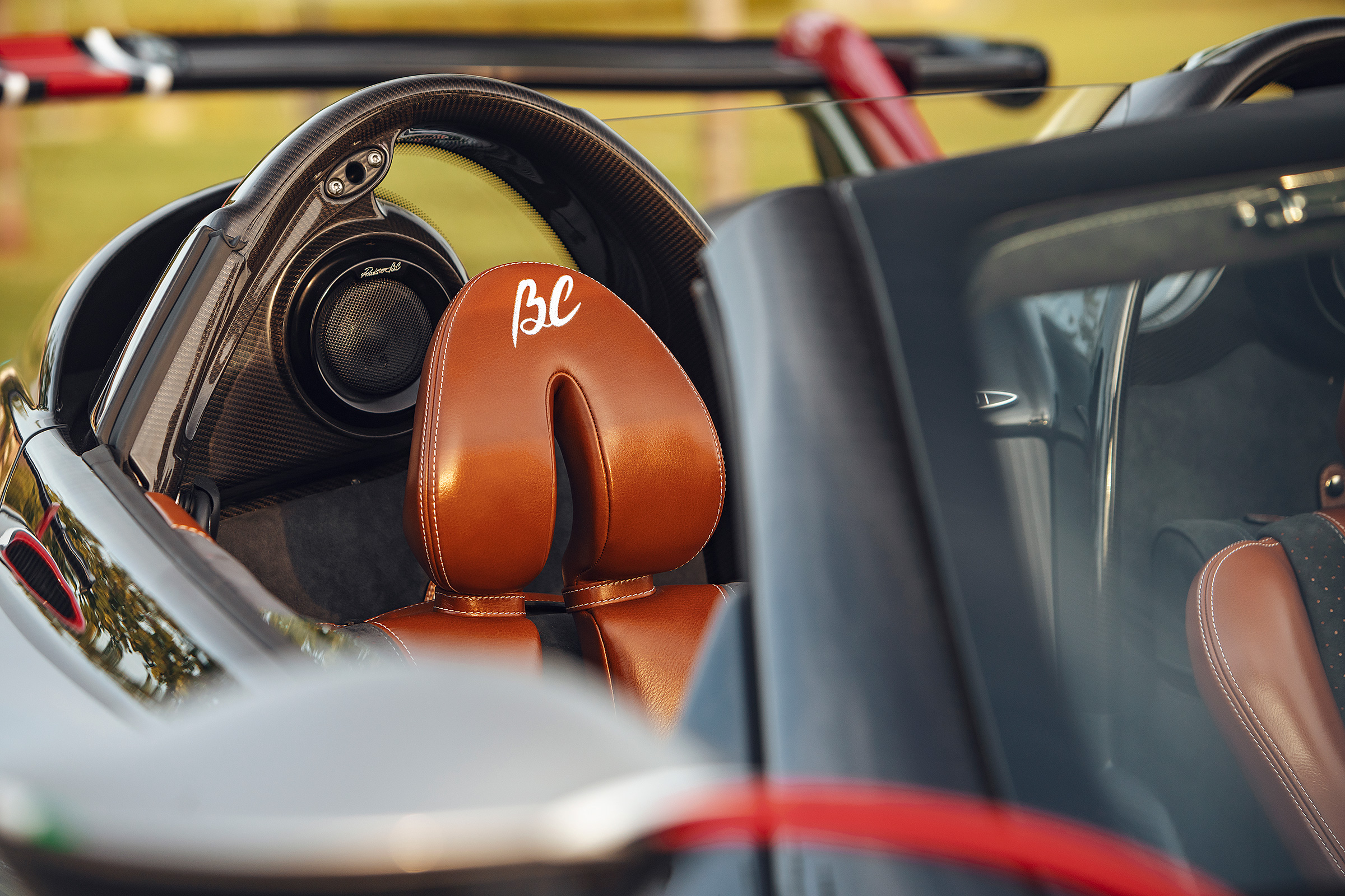 Pagani Huayra BC Roadster seats
