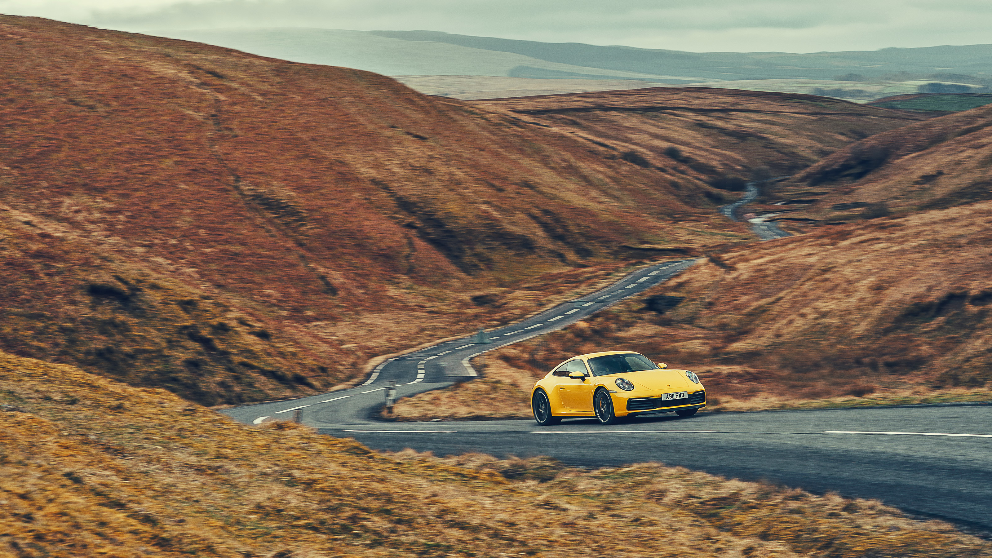 Porsche 911 Carrera 4S road 