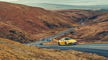 Porsche 911 Carrera 4S road