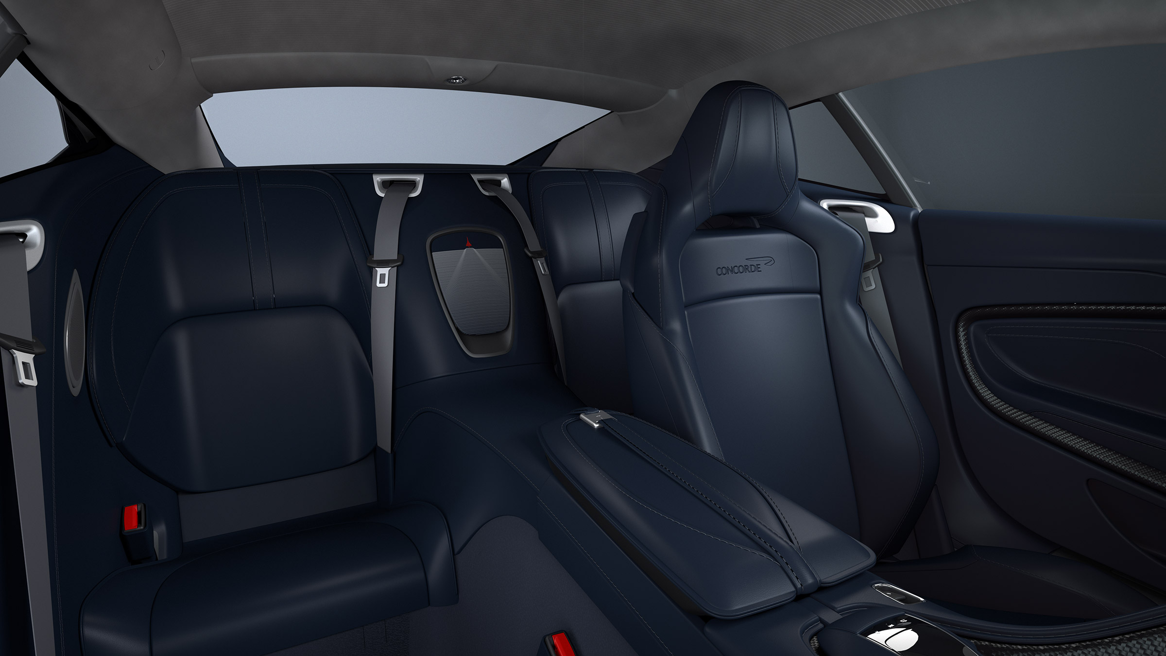 Aston Martin DBS Superleggera Concorde seats