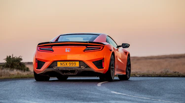Best hybrid cars 2021 - NSX rear
