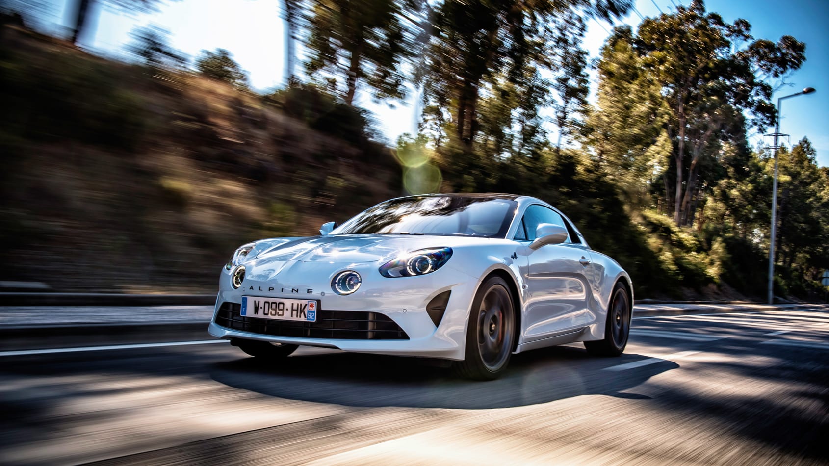 Alpine A110S front