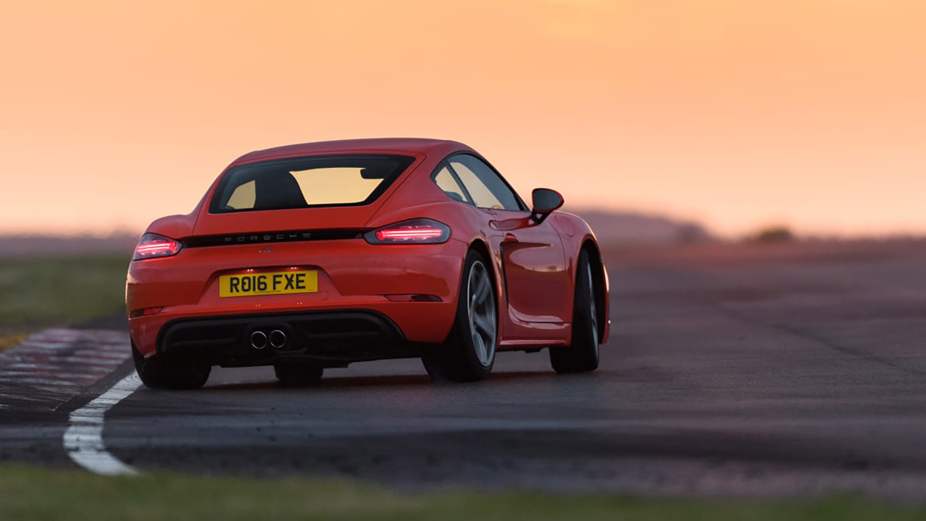 Porsche Cayman slide