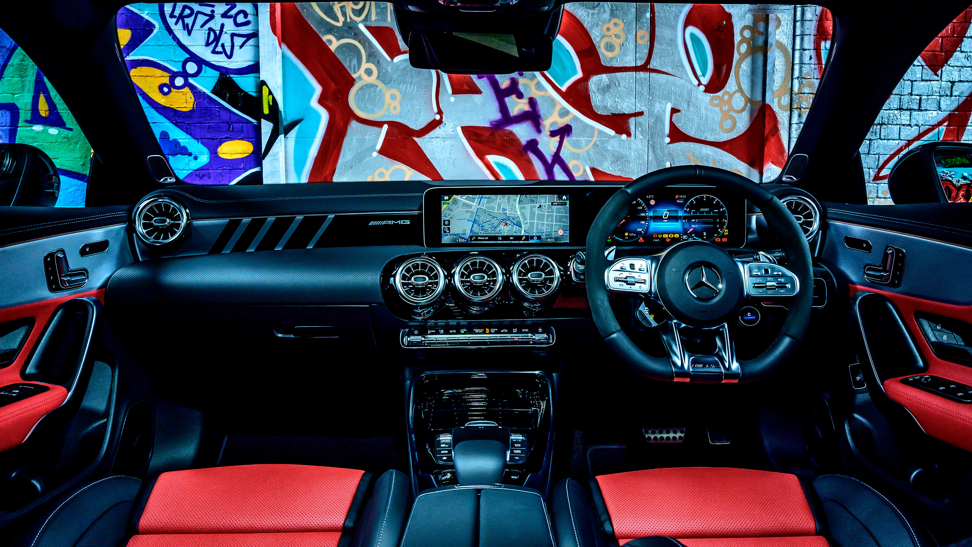 Mercedes-AMG CLA45 S interior