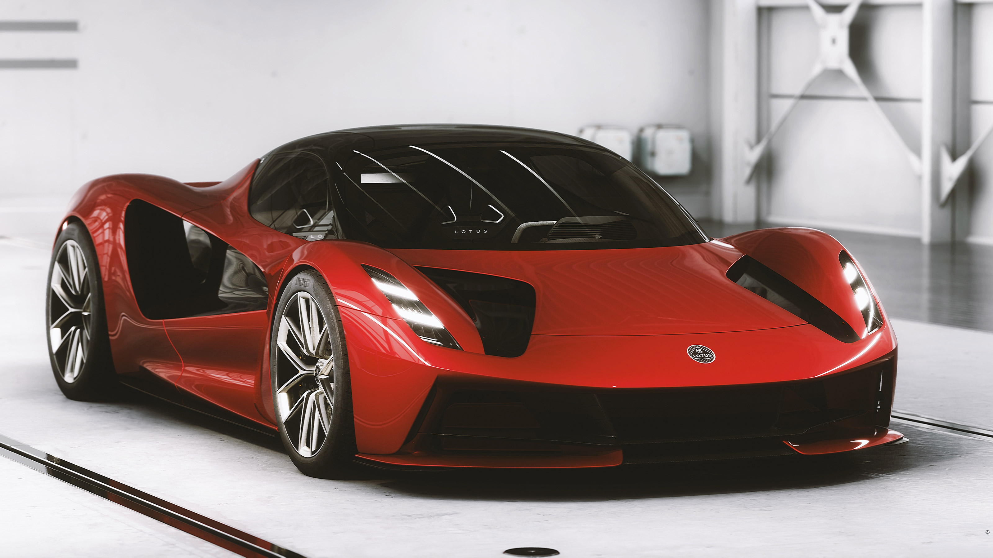 Lotus Evija front