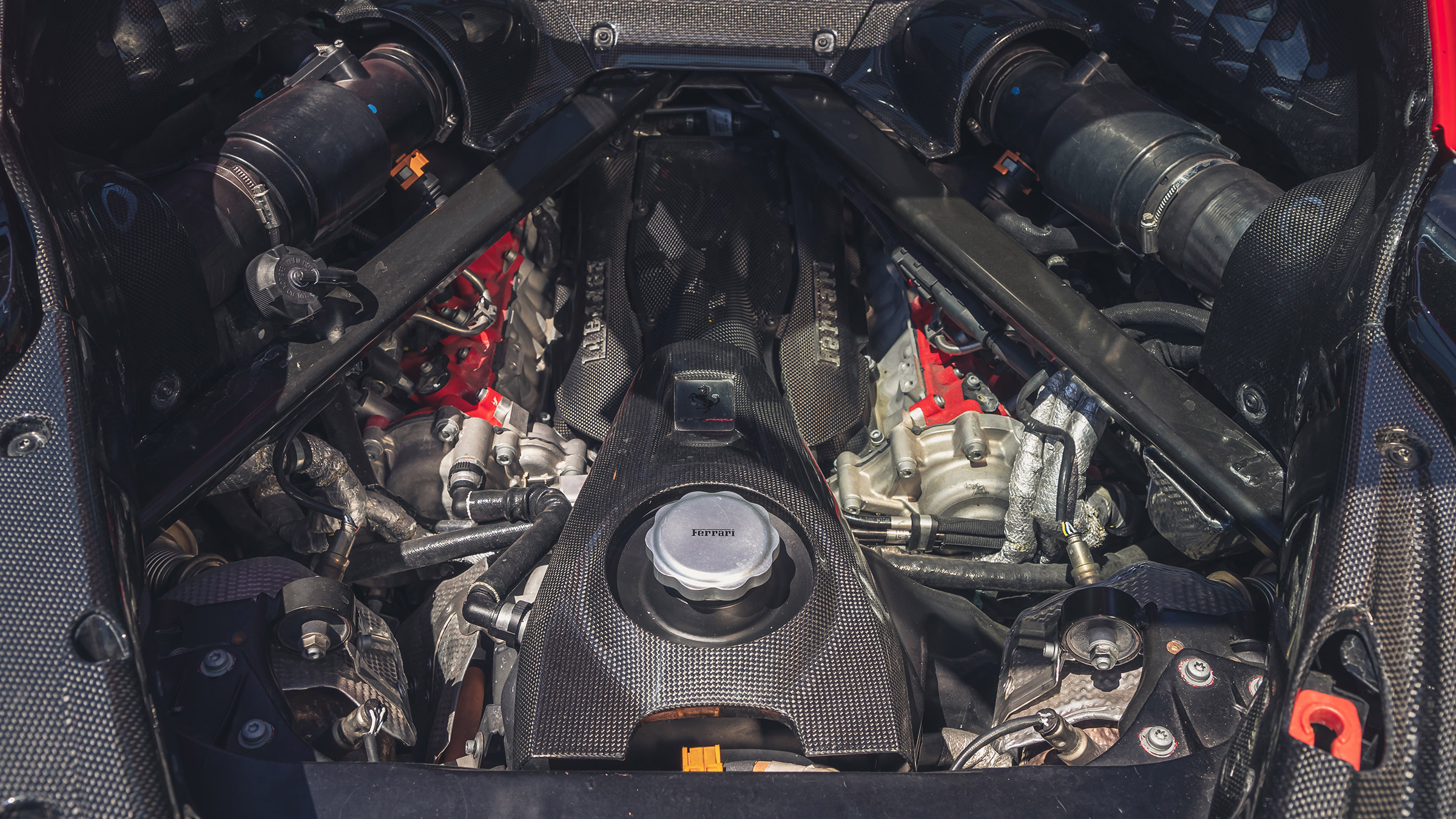 Best hybrid cars 2021 - SF90 engine