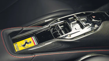 Best hybrid cars 2021 - SF90 gear selector