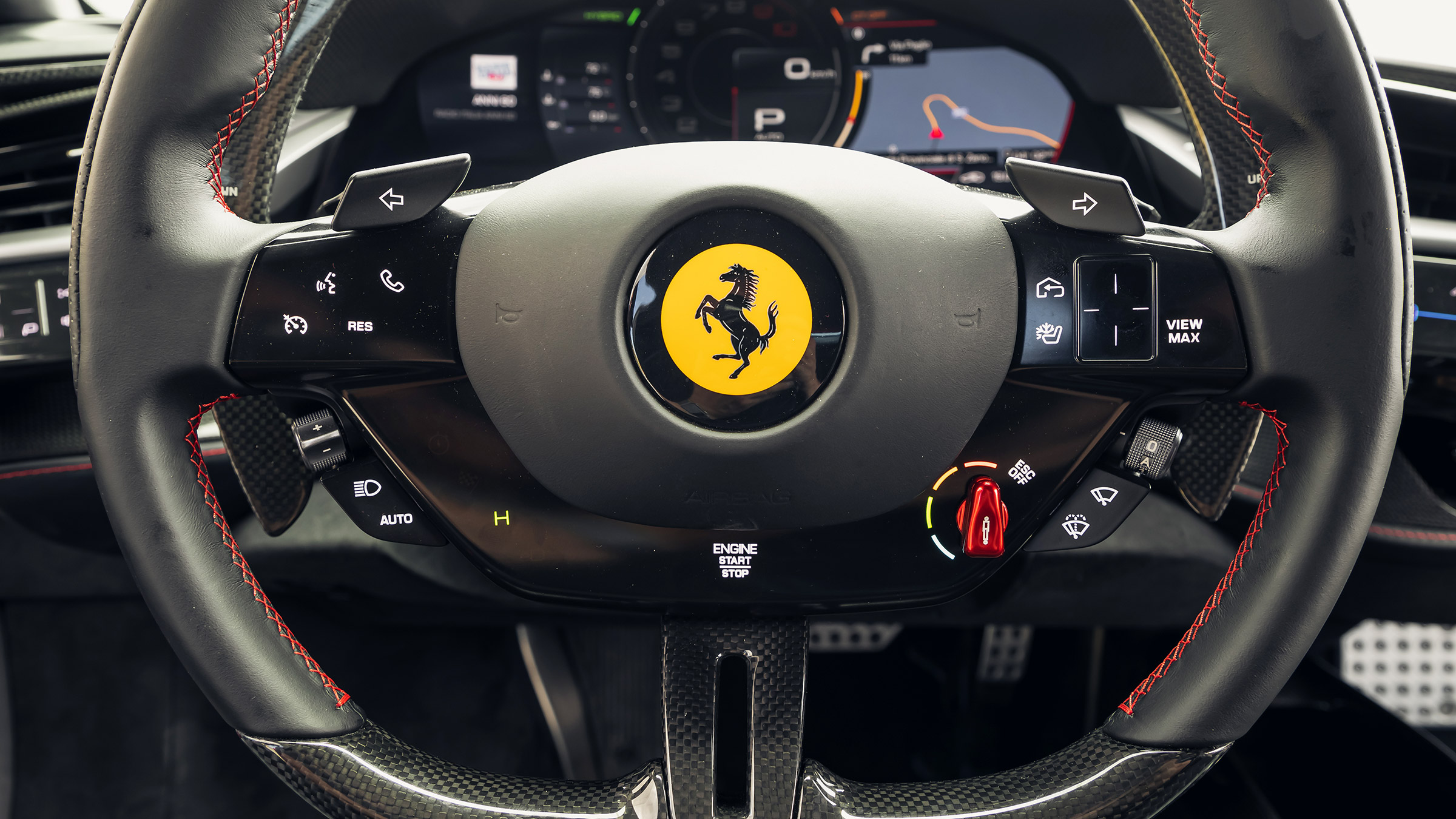 Best hybrid cars 2021 - SF90 wheel